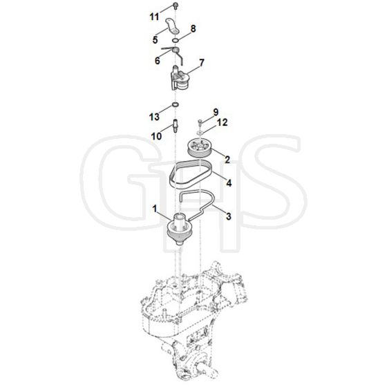 Viking HB445.2 - Drive - Parts Diagram