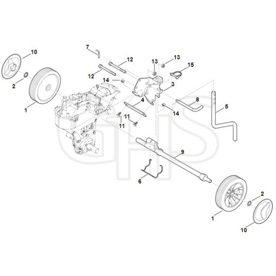 Viking HB685.0 - Chassis - Parts Diagram