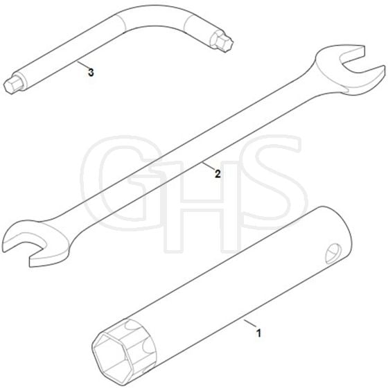 Viking HB685.0 - Tools - Parts Diagram