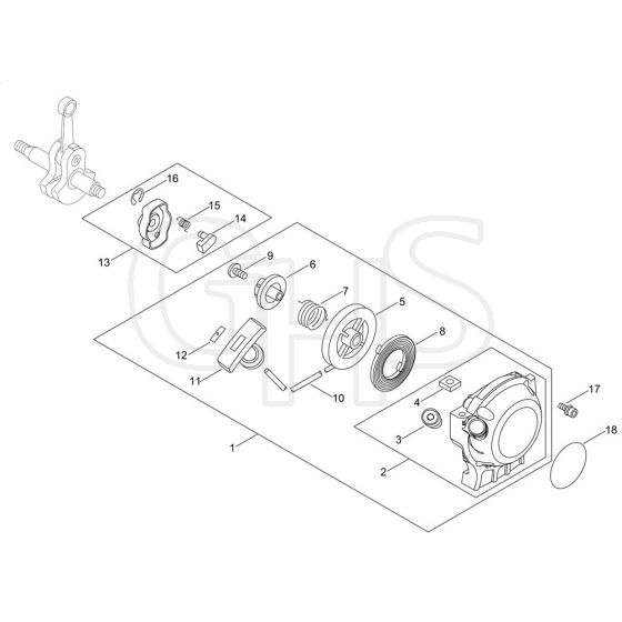 Recoil Starter, Pully