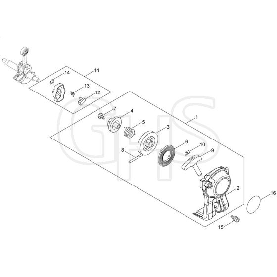 Recoil Starter, Pully