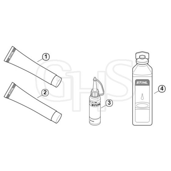 Genuine Stihl HL75 / AA - Miscellaneous lubricants and greases