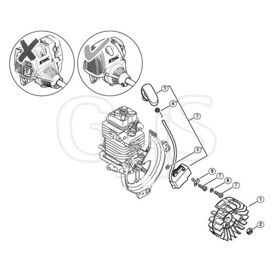 Genuine Stihl HL95 / E - Ignition system