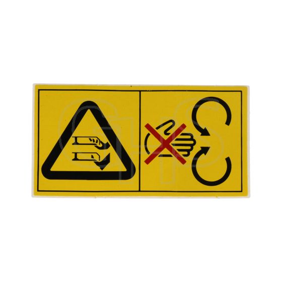 Genuine Honda Warning Decal - 87102-VA9-B50