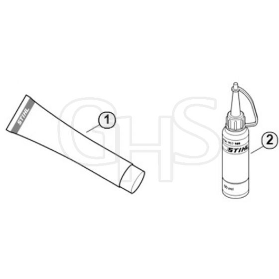 Genuine Stihl HS242 / F - Miscellaneous Lubricants and Greases