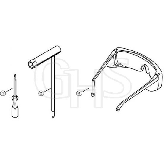 Genuine Stihl HS87 T / Q - Tools, Extras