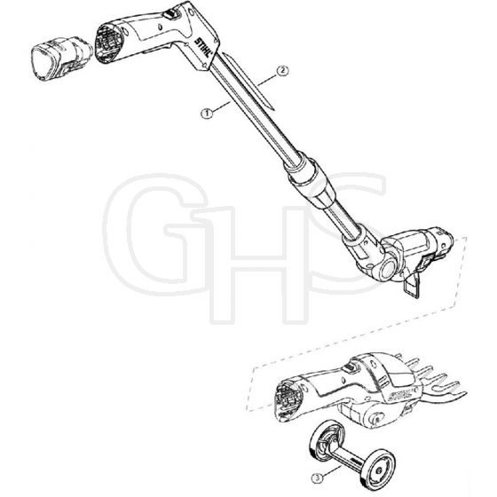 Genuine Stihl HSA25 / B - Extras