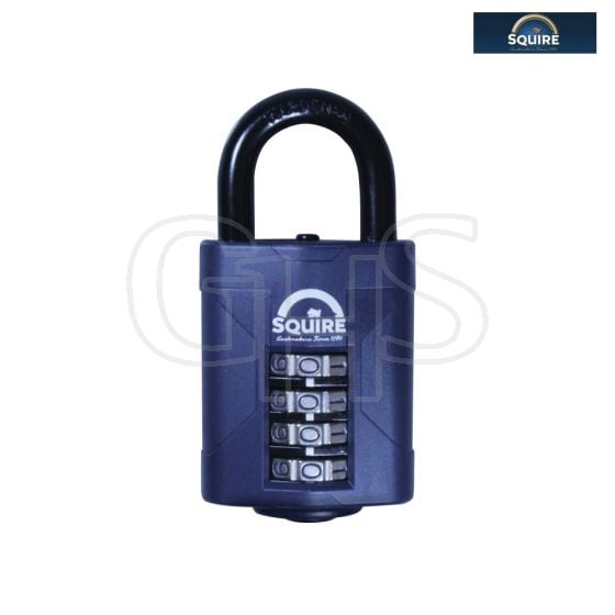 Henry Squire CP50 Combination Padlock 4-Wheel 50mm - CP50