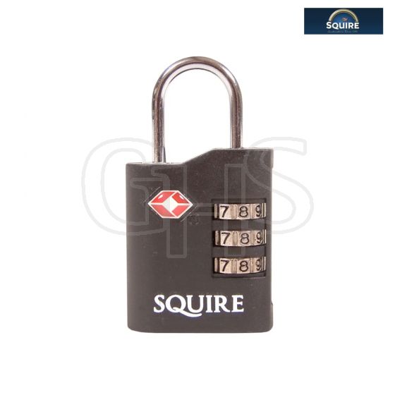 Henry Squire TSA Approved Recodable Combination Padlock 35mm - TSACOMBI35