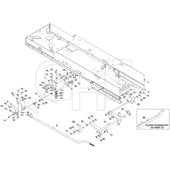 Countax Jcb D2050 - 04 Chassis