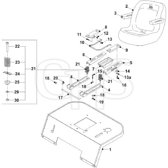 Countax Jcb D2050 - 10 Seat