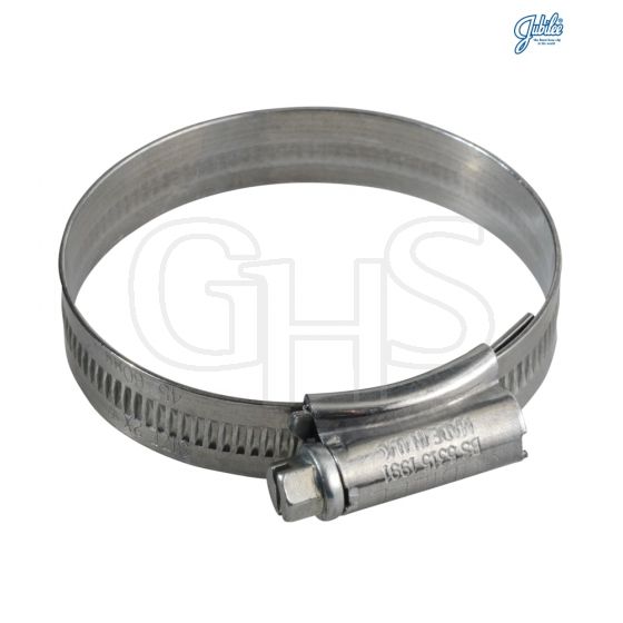 Jubilee 2X Zinc Protected Hose Clip 45 - 60mm (1.3/4 - 2.3/8in) - 2XMS