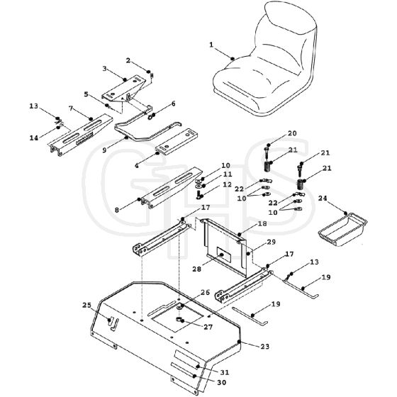 Countax K12.5 K15 - - 10 Seat