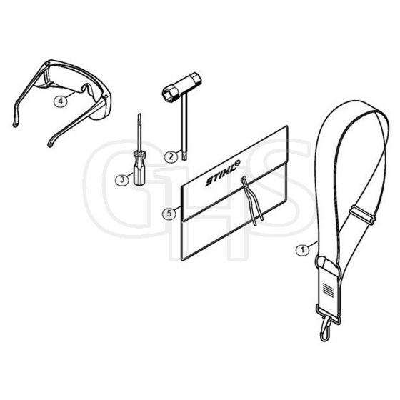 Genuine Stihl KW85 / R - Tools, Extras