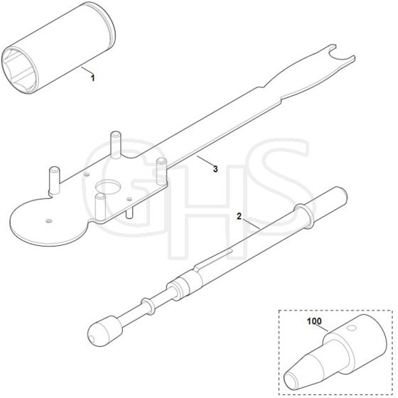 Viking LB540 - Special Tool - Parts Diagram