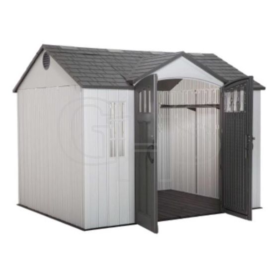 Lifetime 10x8ft Heavy Duty Plastic Shed