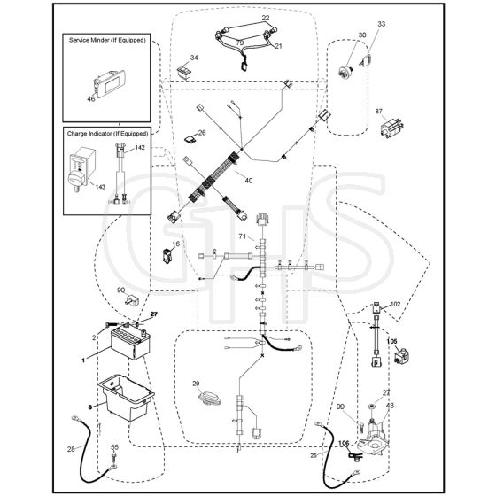 McCulloch M185-107T - 96041037800 - 2014-05 - Electrical Parts Diagram