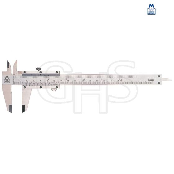 Moore & Wright Vernier Caliper 150mm (6in) - MW100-15BI