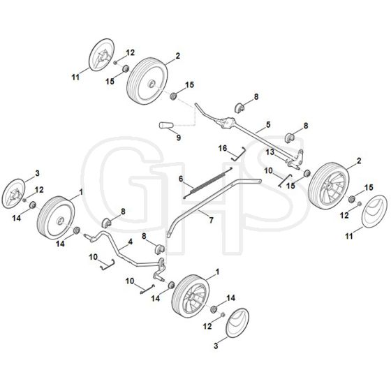 Viking MB248.1 - Chassis - Parts Diagram