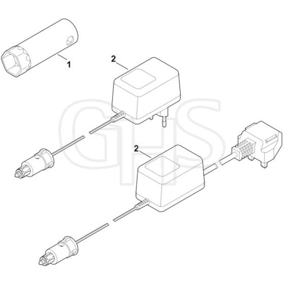 Viking MB545.0VE - Tools - Parts Diagram