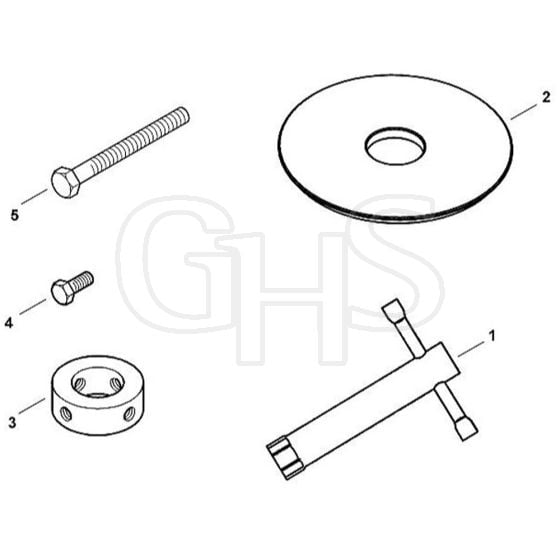 Viking MB555 PRO - Tools - Parts Diagram