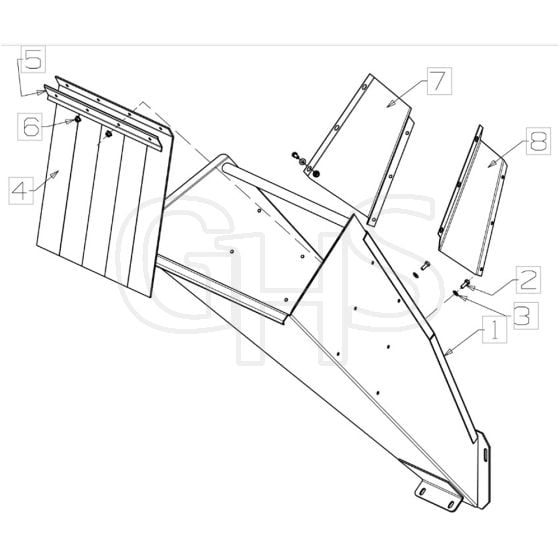 Masport MC900 - 536672 - Jun 2022 - Chute - Inlet