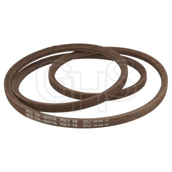 Genuine MTD Transmission Belt - 754-04317