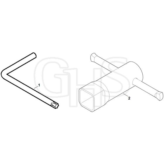 Viking ME450 - Tools - Parts Diagram