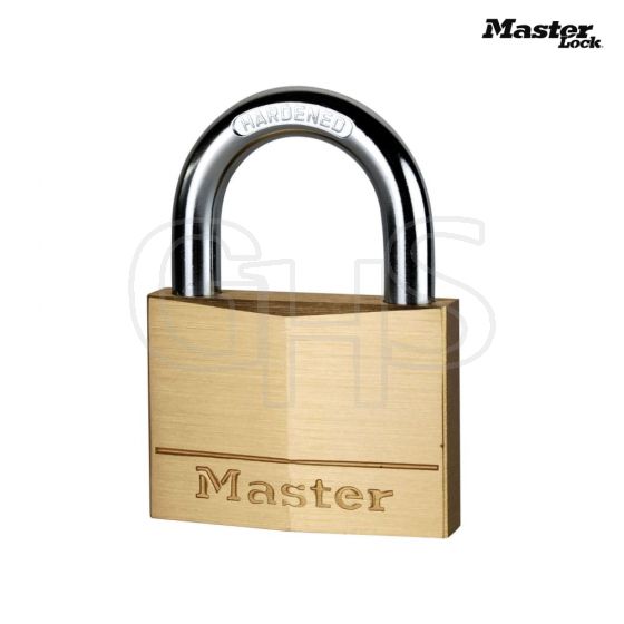 Master Lock Solid Brass 60mm Padlock 5-Pin - 160EURD