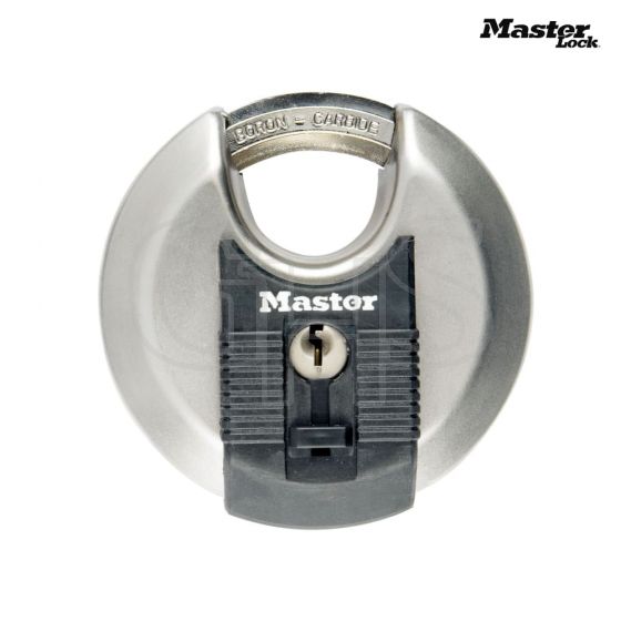 Master Lock Excell Stainless Steel Discus 70mm Padlock - M40EURD