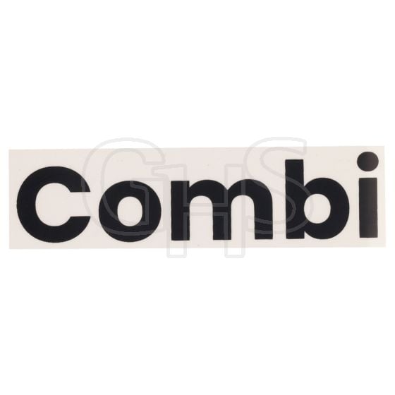 Genuine Stiga Combi 1066HQ, 166, 372 Decal Label (COMBI) - 114372971/0