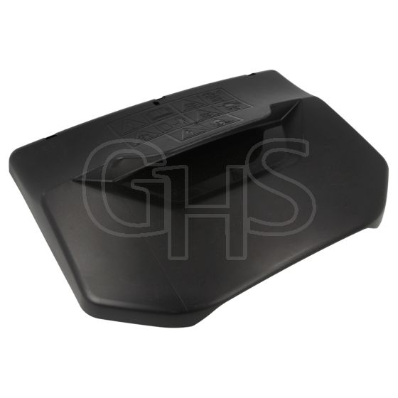 Genuine Mountfield SP42, SP46, SP51, SP53 Grass Deflector Flap [Black] - 322600355/1