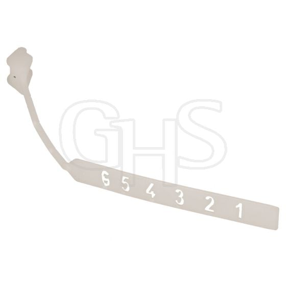 Genuine Mountfield HW531 PD, HW531 PD V, SP485 HW V Height Adjust Decal - 322602028/0