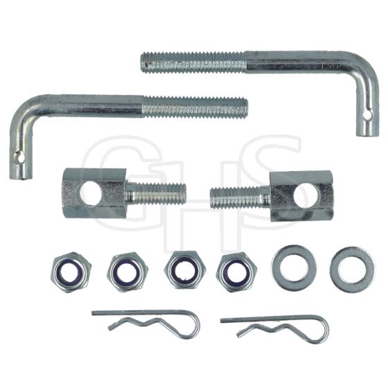 Genuine Stiga MP84C, SD98, SD108 Front Axle Clearing Kit - 382180135/0