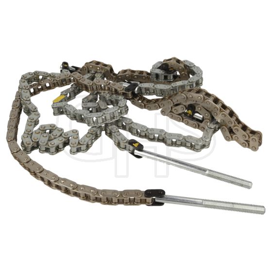 Genuine Stiga Park Front Mower Steering Chain Assembly [PCH C/W Servo] - 387106407/1