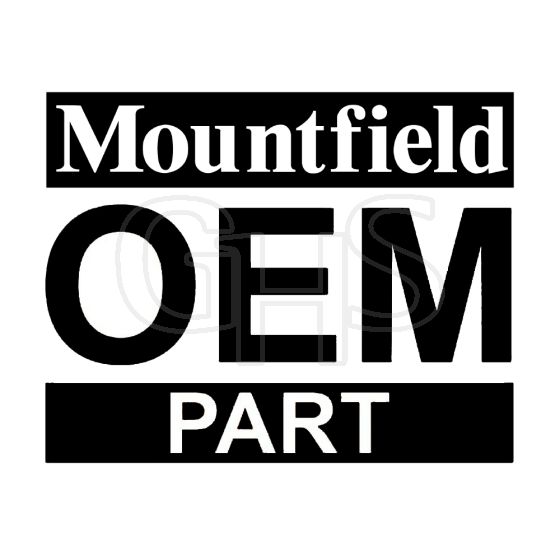 Genuine Mountfield Cutter Deck Assembly SD108 [Black] - 382565107/0