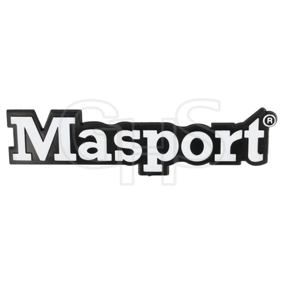 Genuine Masport Nameplate Decal - 581240