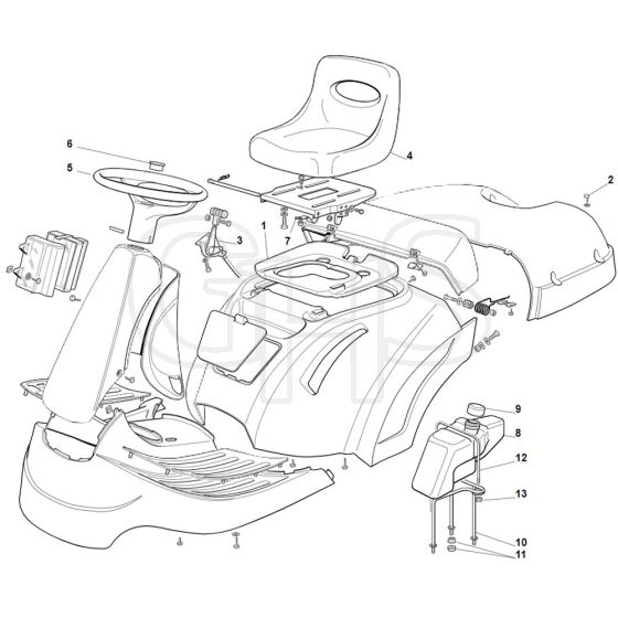 Viking MR345 - Cover 2 - Parts Diagram