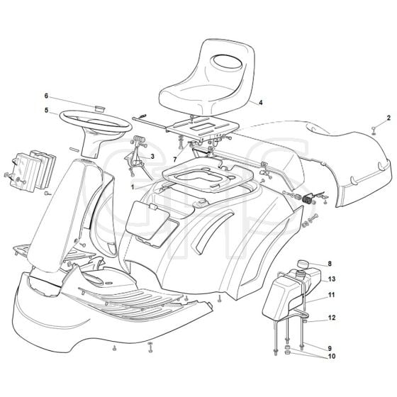 Viking MR385 - Cover 2 - Parts Diagram