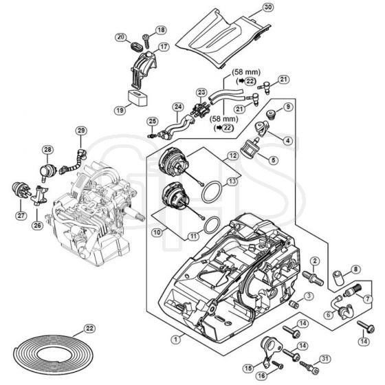 B – Motor Housing