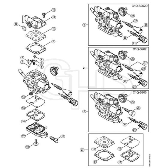 H – Carburettor