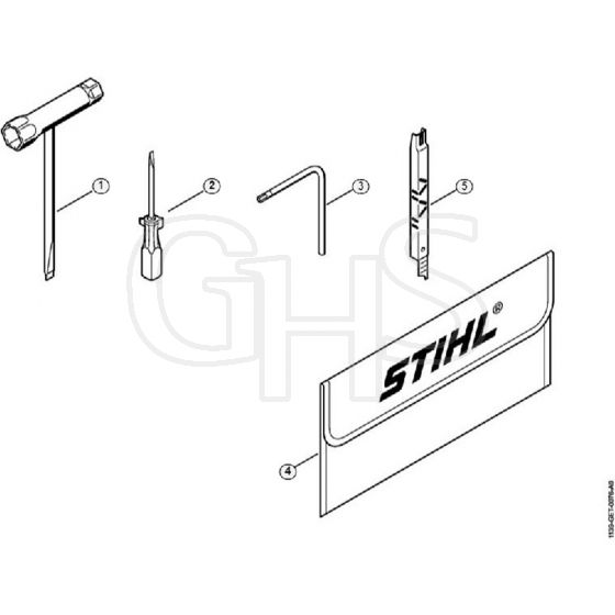 Genuine Stihl MS171 / N – Tools Extras