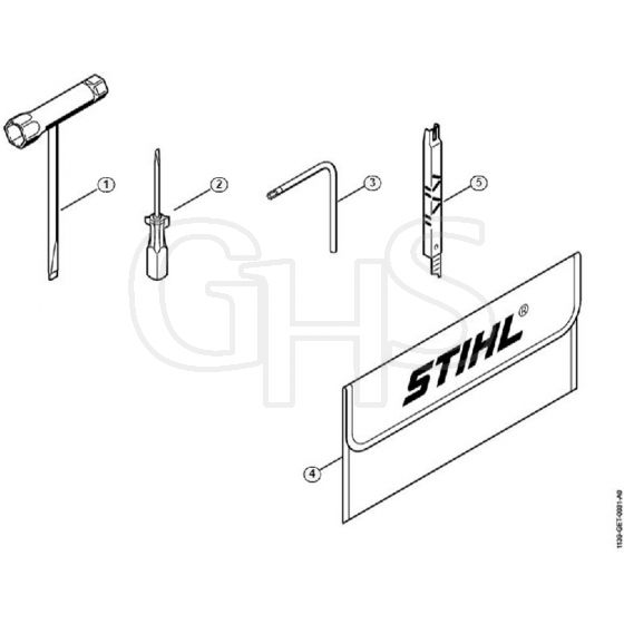 Genuine Stihl MS181 / Y - Tools, Extras