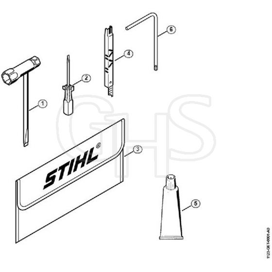 Genuine Stihl MS210 / T - Tools, Extras