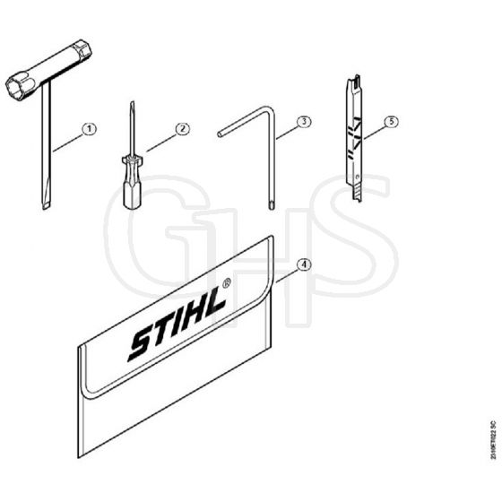 Genuine Stihl MS231 C-BE / Q - Tools, Extras