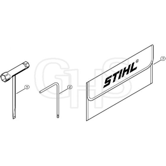 Genuine Stihl MS241 C-BEM / Q - Tools, Extras