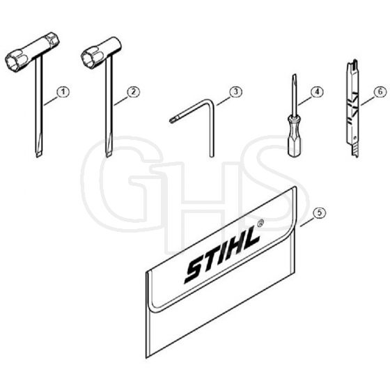 Genuine Stihl MS261 / T - Tools, Extras