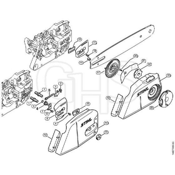 Genuine Stihl MS270 / G - Chain tensioner