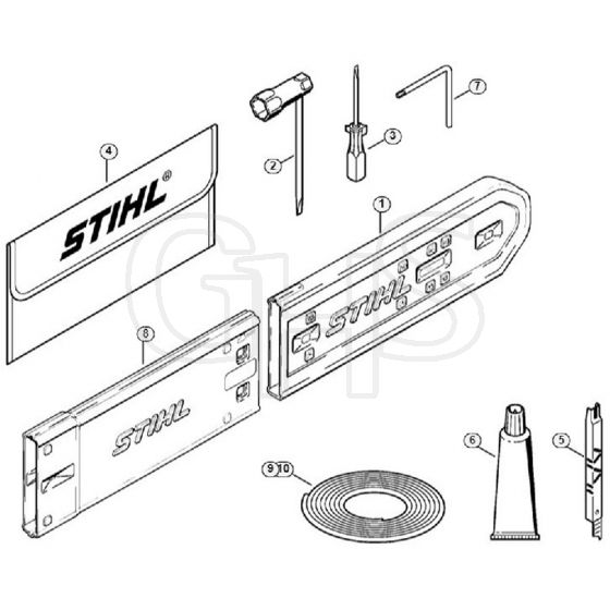 Genuine Stihl MS290 / L - Tools, Extras