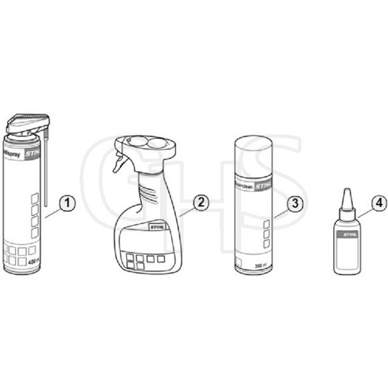 Genuine Stihl MS381 / S - Cleaning products